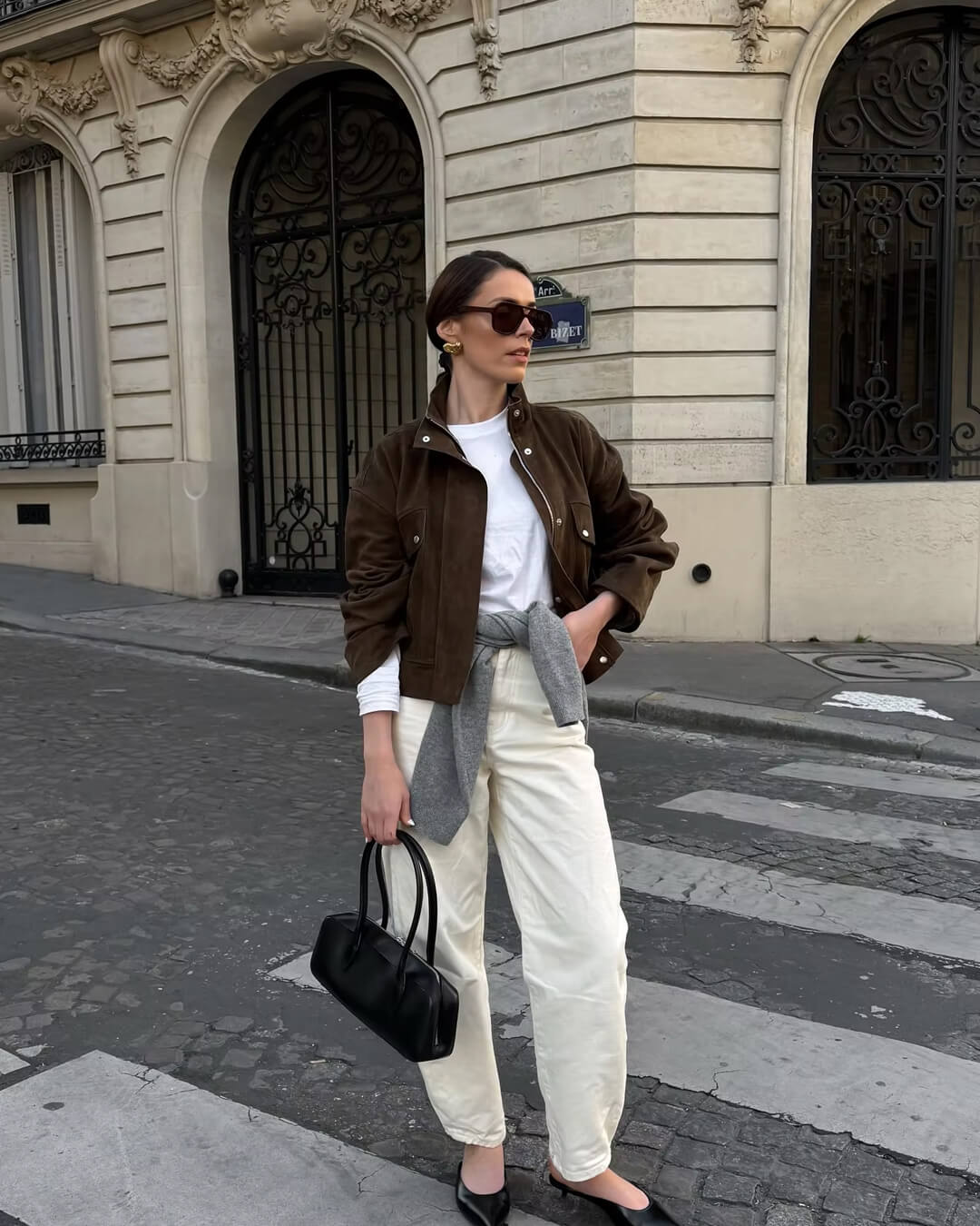 Shopnory | Wildleder Bomberjacke
