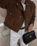 Shopnory | Wildleder Bomberjacke