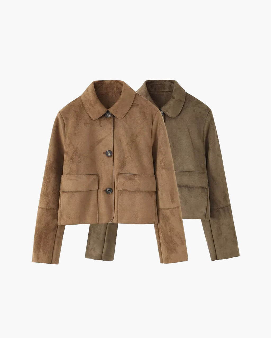 Wildleder Blazerjacke