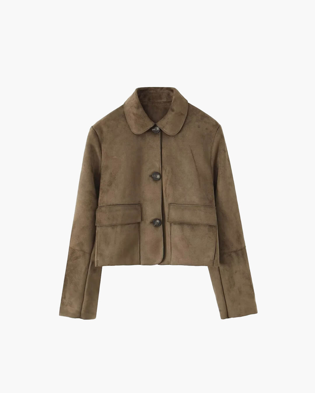 Wildleder Blazerjacke
