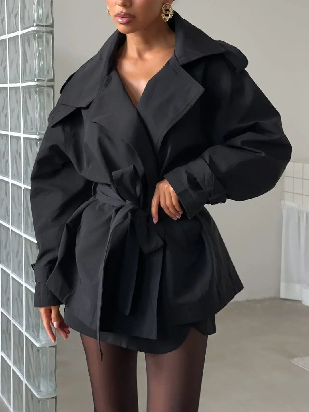 Crop Trenchcoat