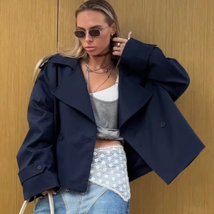 Crop Trenchcoat