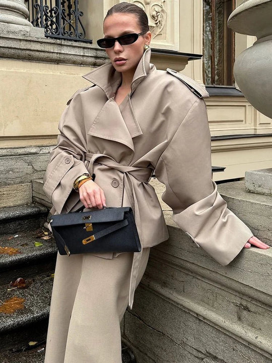 Crop Trenchcoat