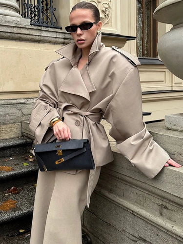 Crop Trenchcoat