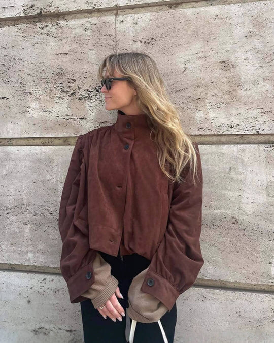 Wildlederjacke
