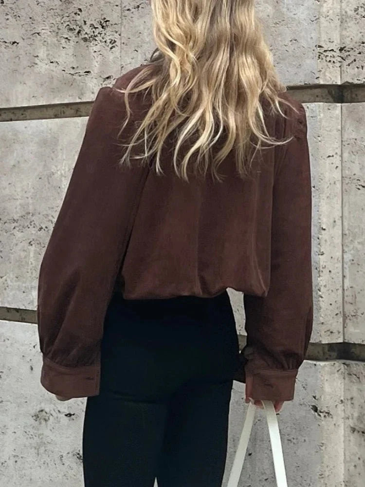 Wildlederjacke
