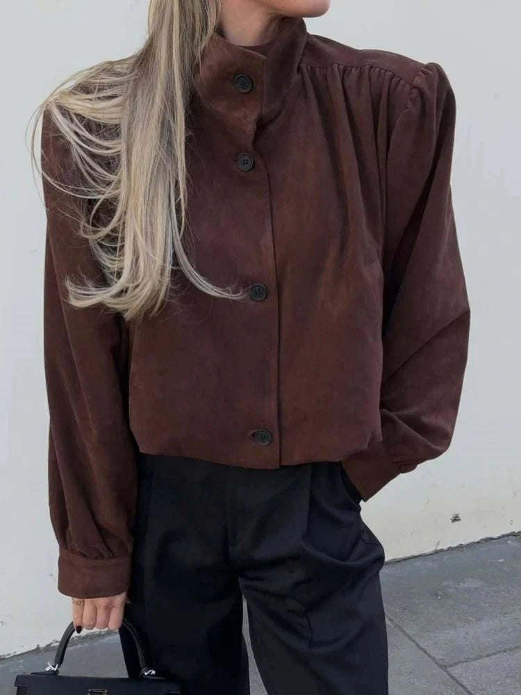 Wildlederjacke
