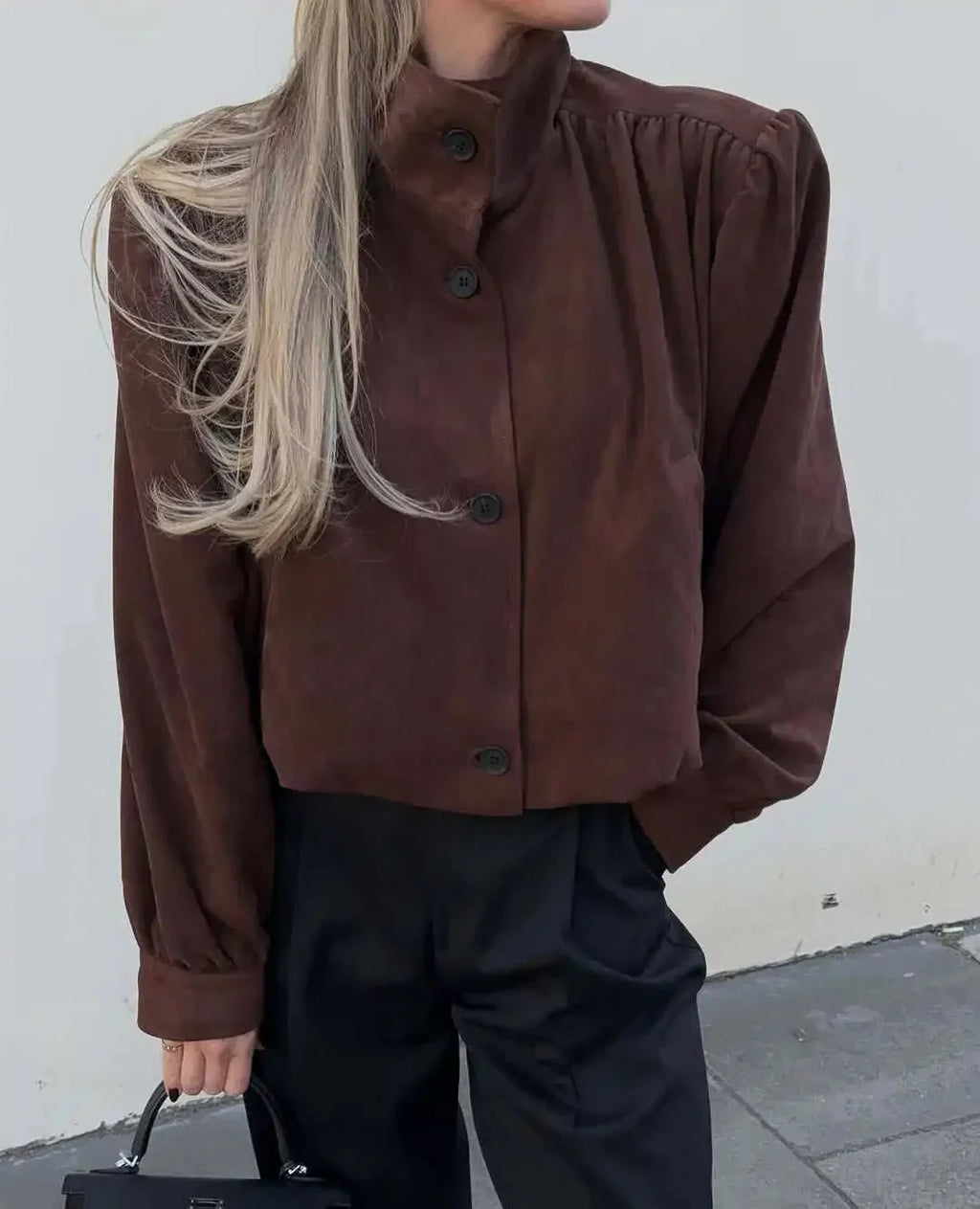 Wildlederjacke