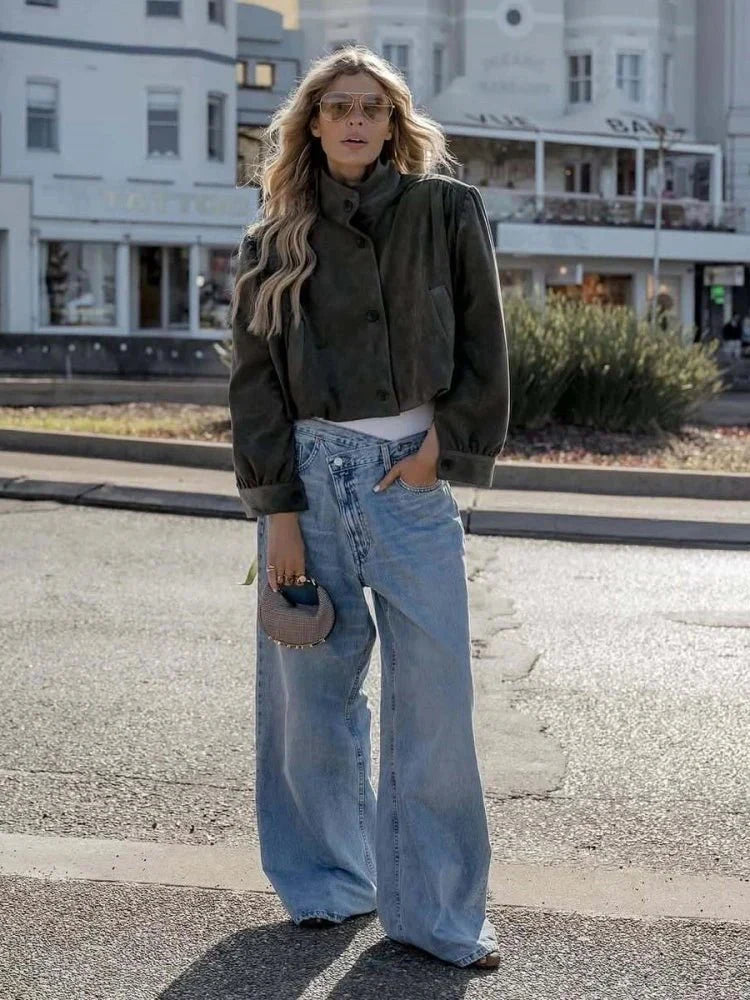 Wildlederjacke