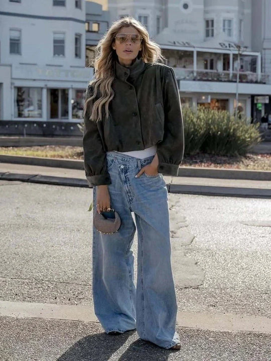 Wildlederjacke