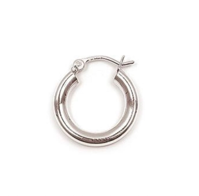 Massive 925er Silber-Creolen – elegante, dicke Damenohrringe | Shop Nory