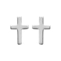 Silber Ohrringe Kreuz – zarte Kreuz Stecker aus 925 Silber | Shop Nory