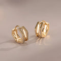 Geometrische Runde Delikate Creolen | Shop Nory