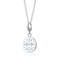 Silber Digestive Biscuit Charm Halskette | Shop Nory