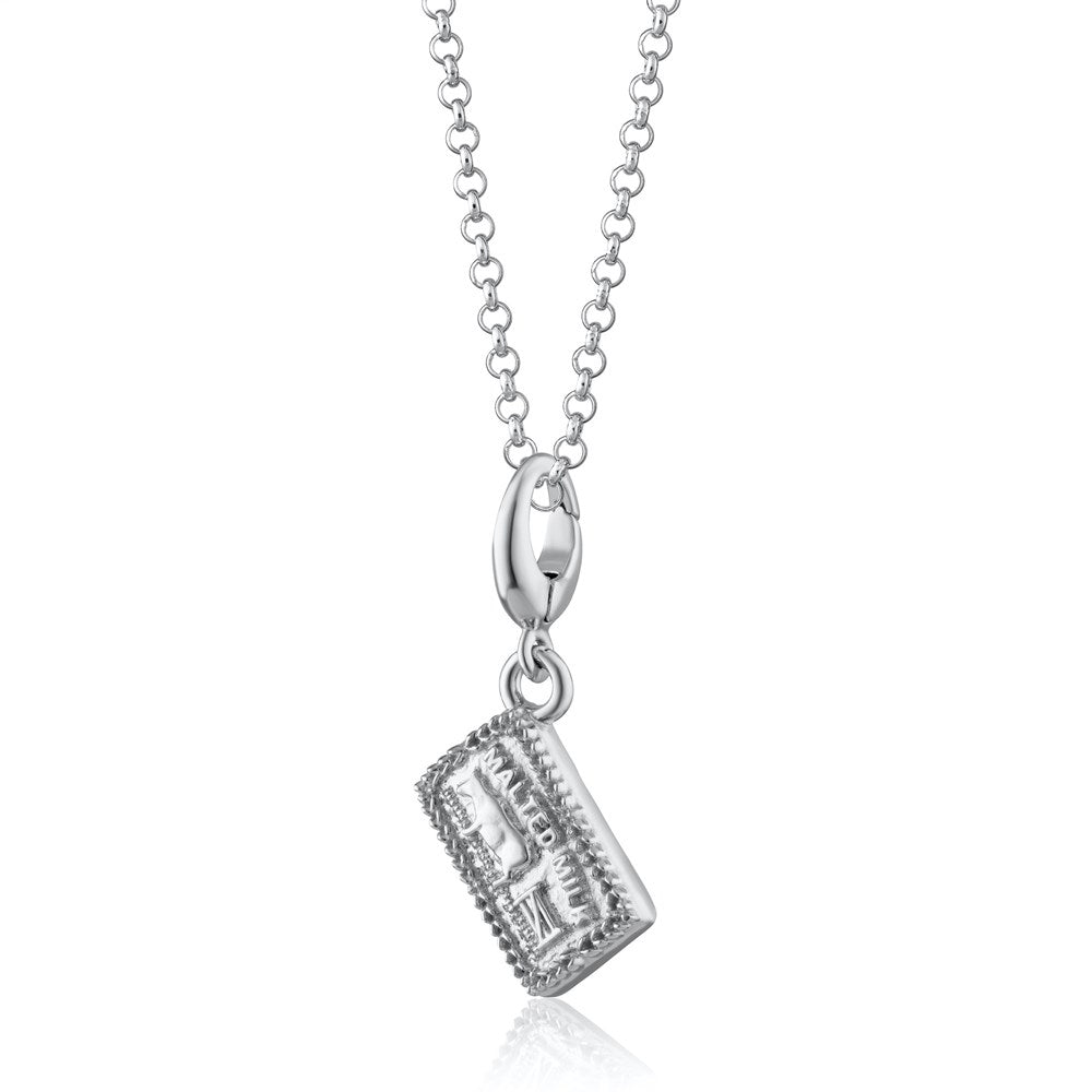 Silber Malz Milch Keks Charm Halskette | Shop Nory