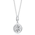 Silberner Nordstern Charm Anhänger Halskette | Shop Nory