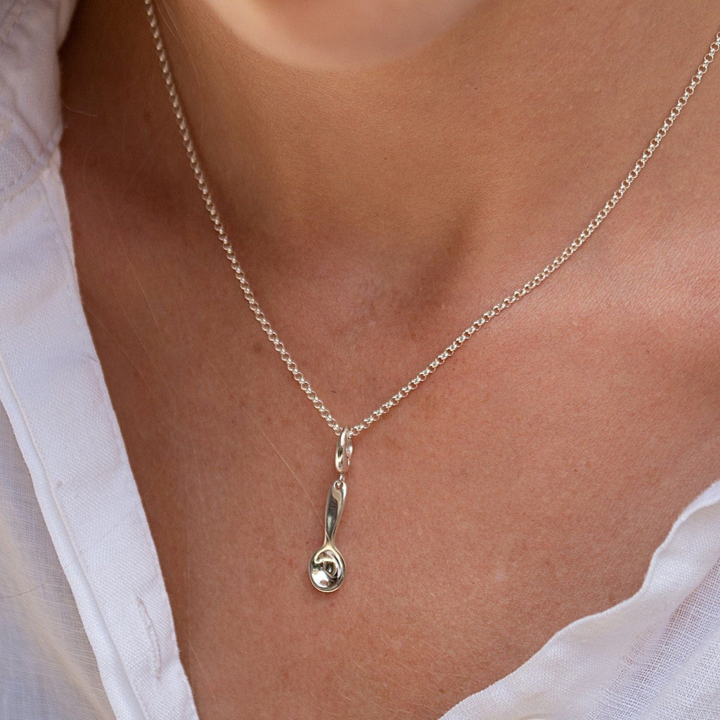Silberlöffel Charms Halskette | Shop Nory