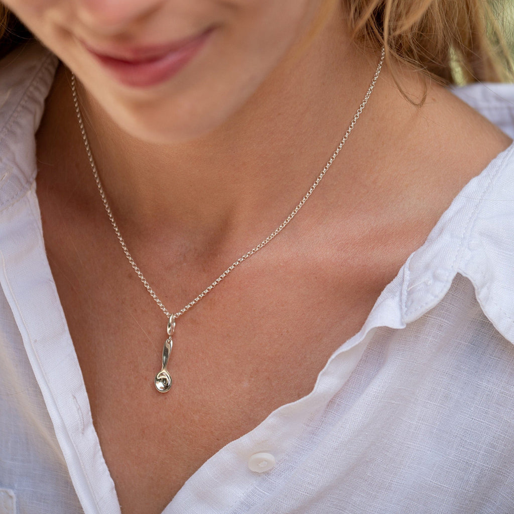 Silberlöffel Charms Halskette | Shop Nory