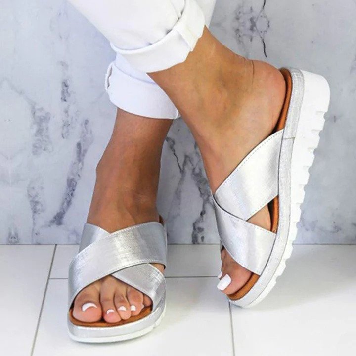 Orthopädische Sandalen Eleganz Und Komfort