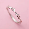 Exquisite Twig Dornblatt Äste Ringe | Shop Nory