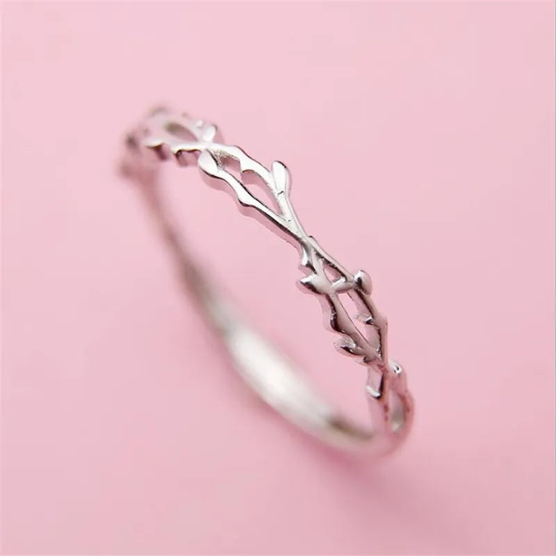 Exquisite Twig Dornblatt Äste Ringe | Shop Nory
