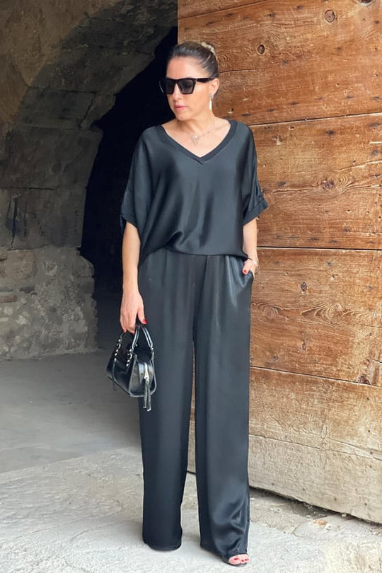 Shopnory | V-Ausschnitt 2 Teiliges Satz