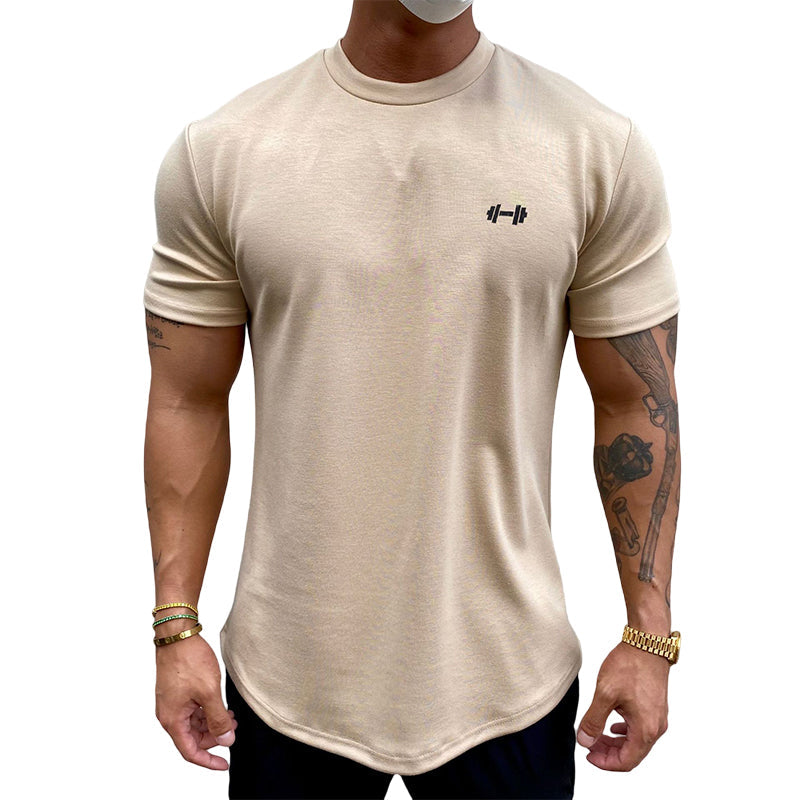 I T-Shirt aus Elastischem Sportmaterial