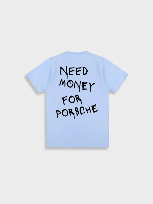 Geld für ein Porsche-T-Shirt