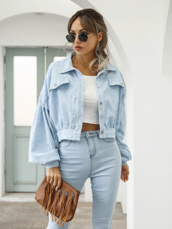 Cropped Bomberjacke - Lässig & Stilvoll