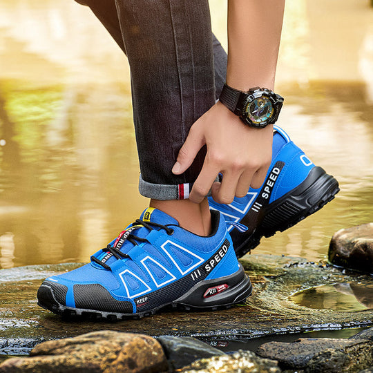 Speed 3 Leichte Wanderschuhe für Herren, Rutschfest und Bequem