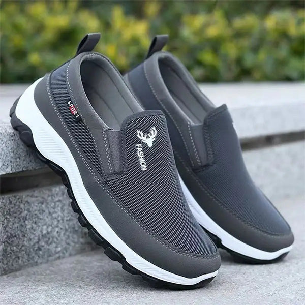 Herren Slip-On Mesh Turnschuhe