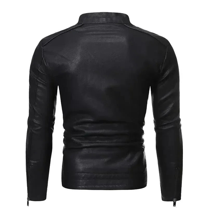 Slim Fit Motorradjacke für Herren