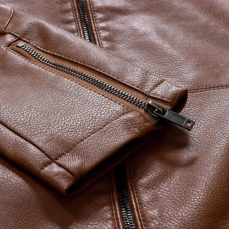 Slim Fit Motorradjacke für Herren