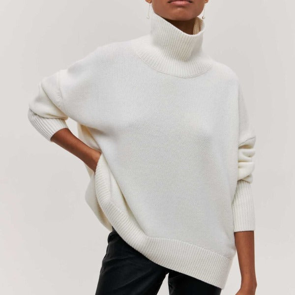 Weicher Oversized Rollkragenpullover