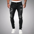 Dehnbare Ripped Jeans für Männer