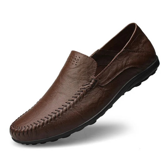 Herren Sommer Loafer Schwarz