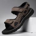 Shopnory | Herren Sommer Sandalen Schwarze