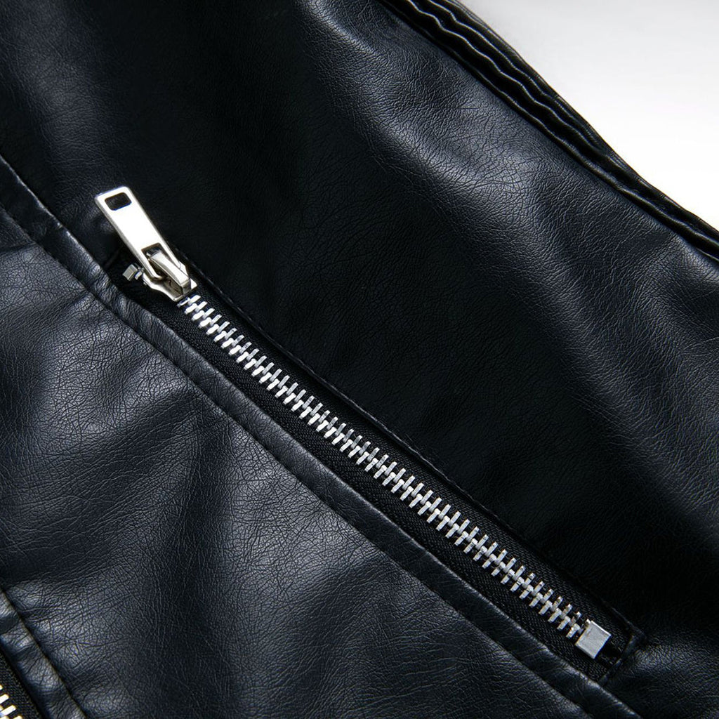 Stylische Lederjacke