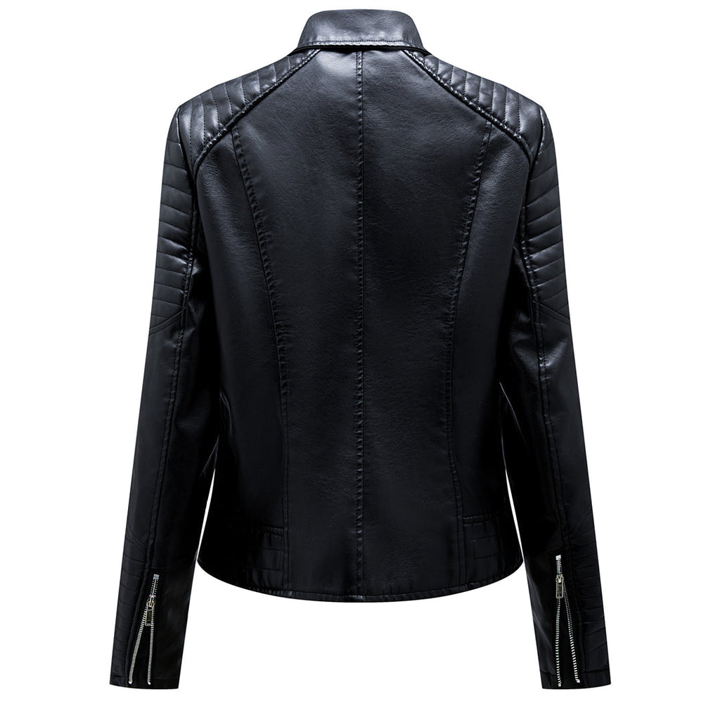 Stylische Lederjacke