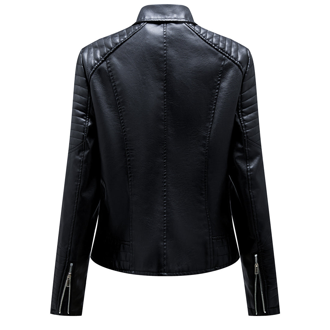Stylische Lederjacke