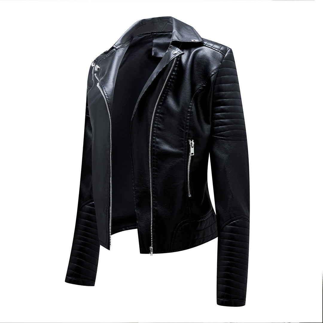 Stylische Lederjacke