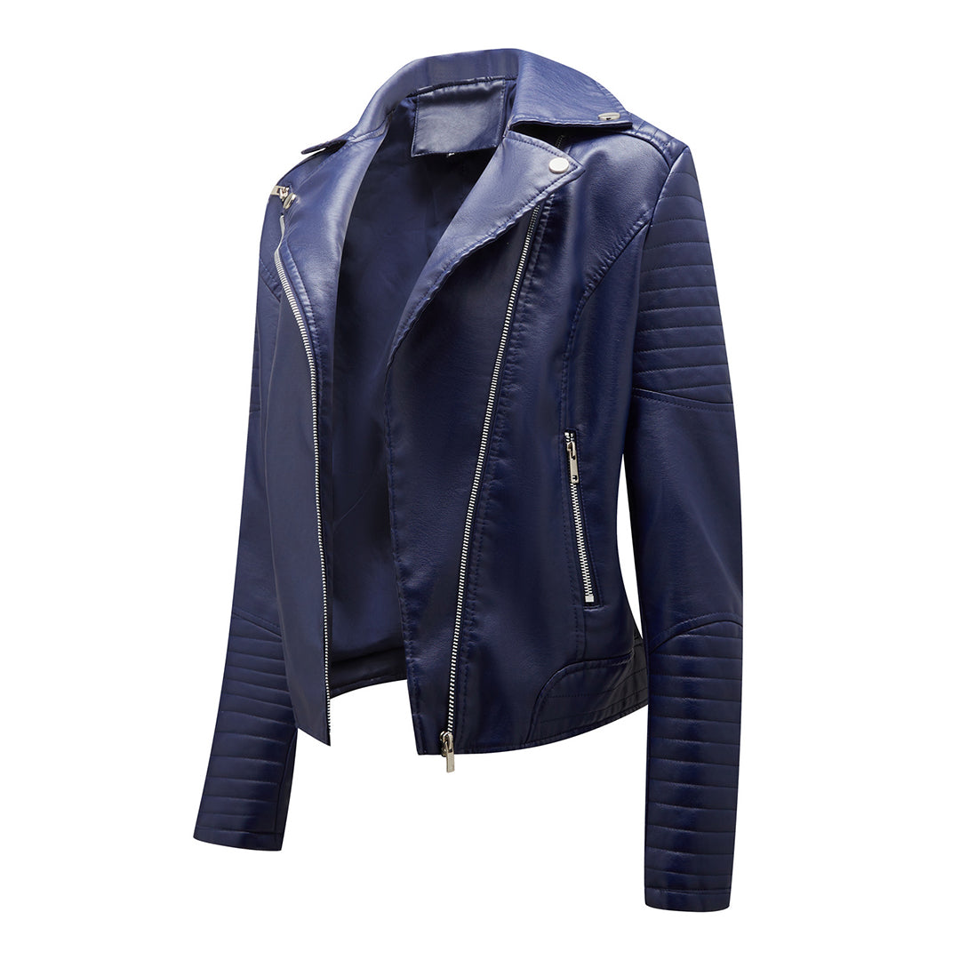 Stylische Lederjacke