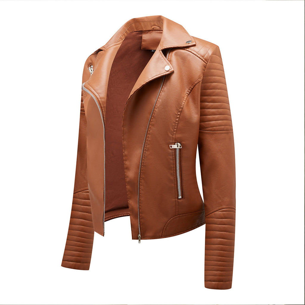 Stylische Lederjacke