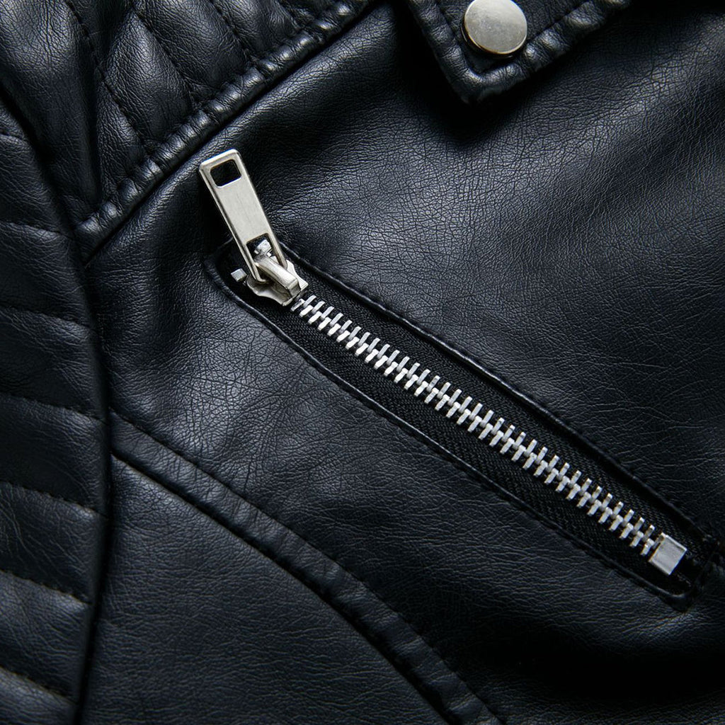 Stylische Lederjacke