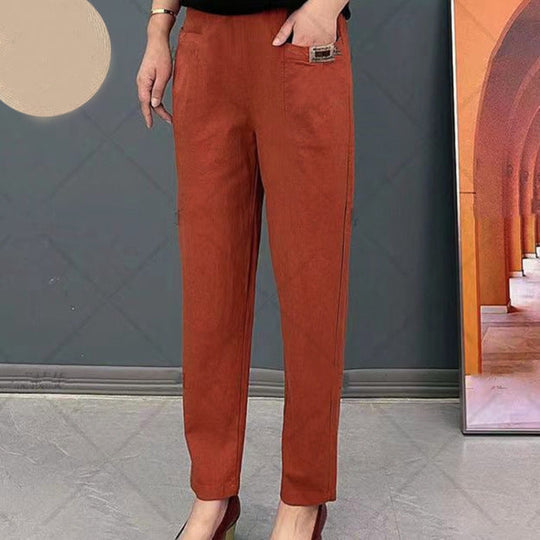 Bequeme Baumwoll Damenhose