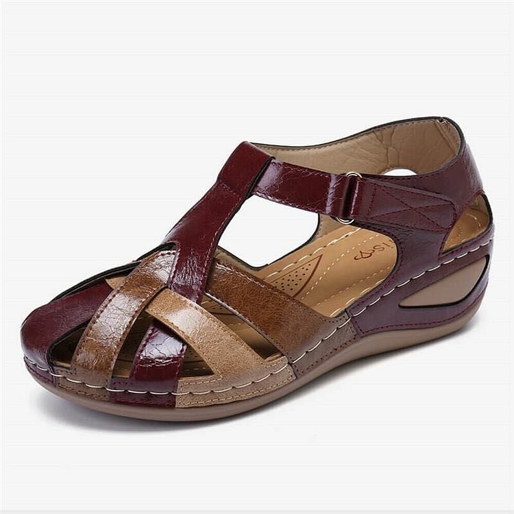 Orthopädische Keilsandalen