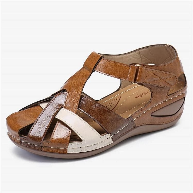 Orthopädische Keilsandalen