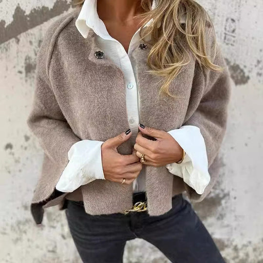 Kurze Jacke Aus Kaschmir