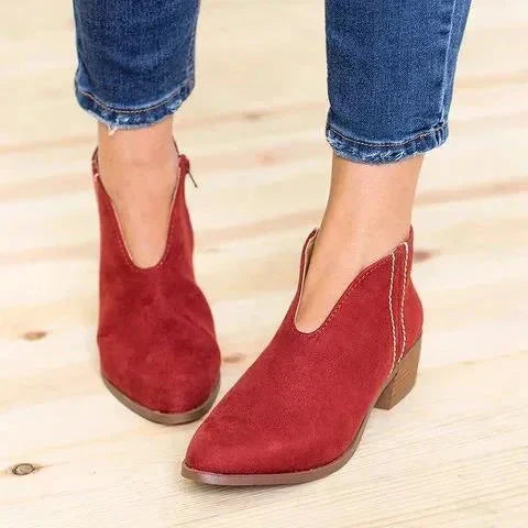 Shopnory | Orthopädische, Klobige Stiefel