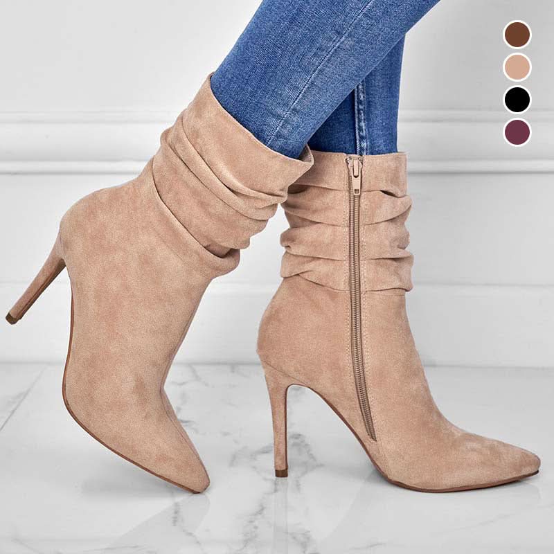 Elegante Ankle Boots mit Hohem Absatz